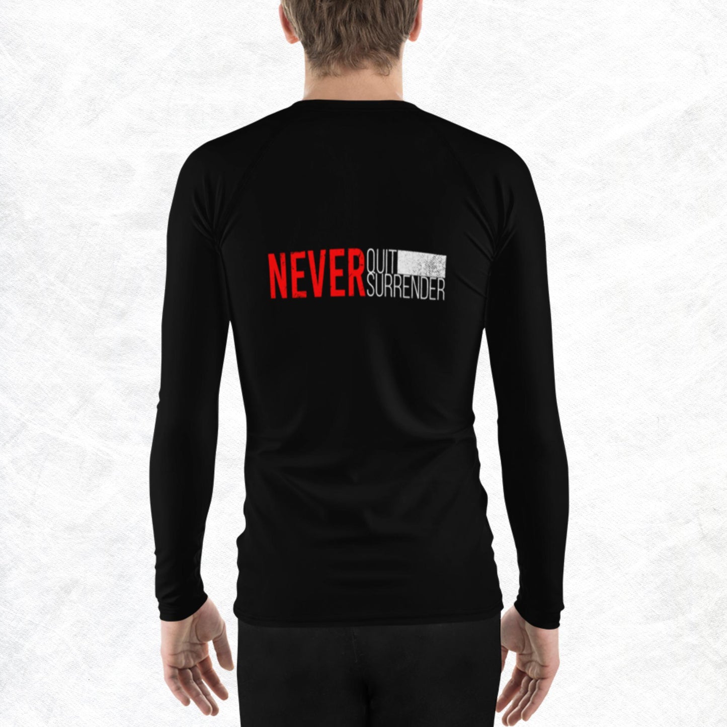 Men's BJJ Always Forward Rash Guard