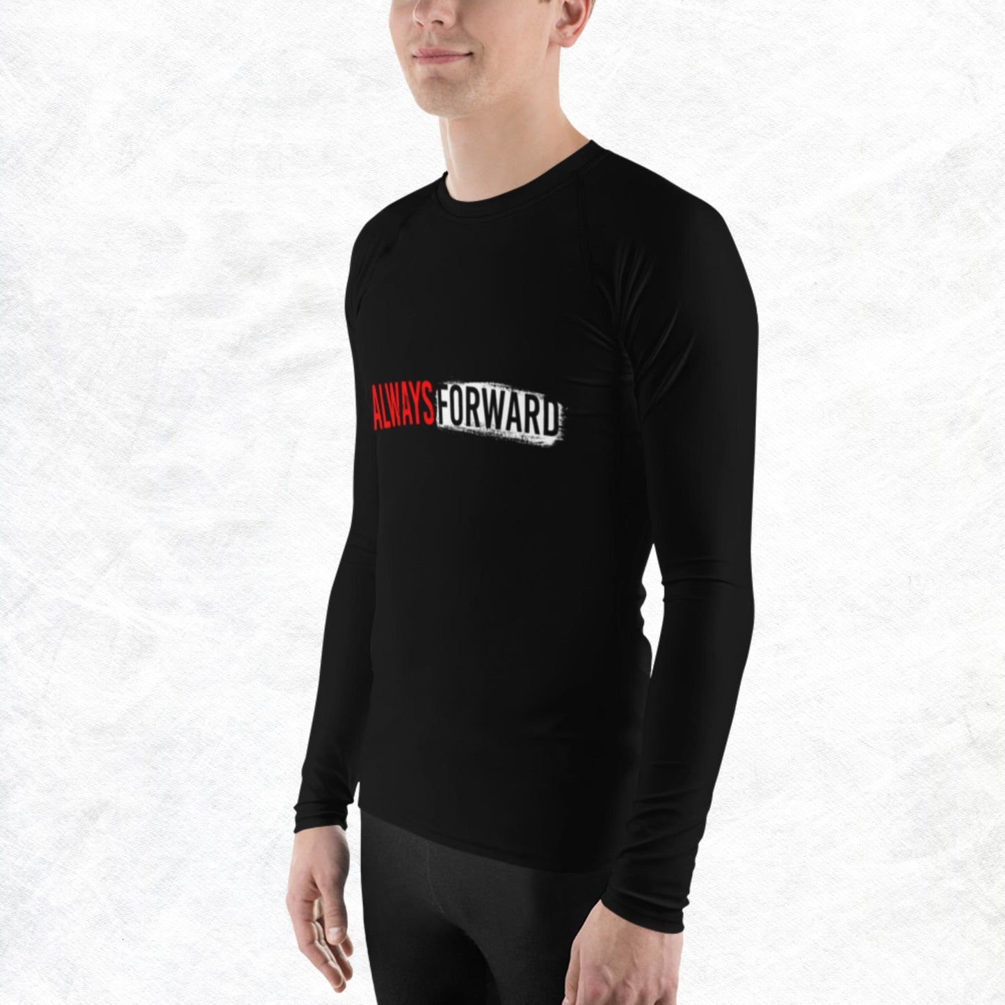 Men's BJJ Always Forward Rash Guard