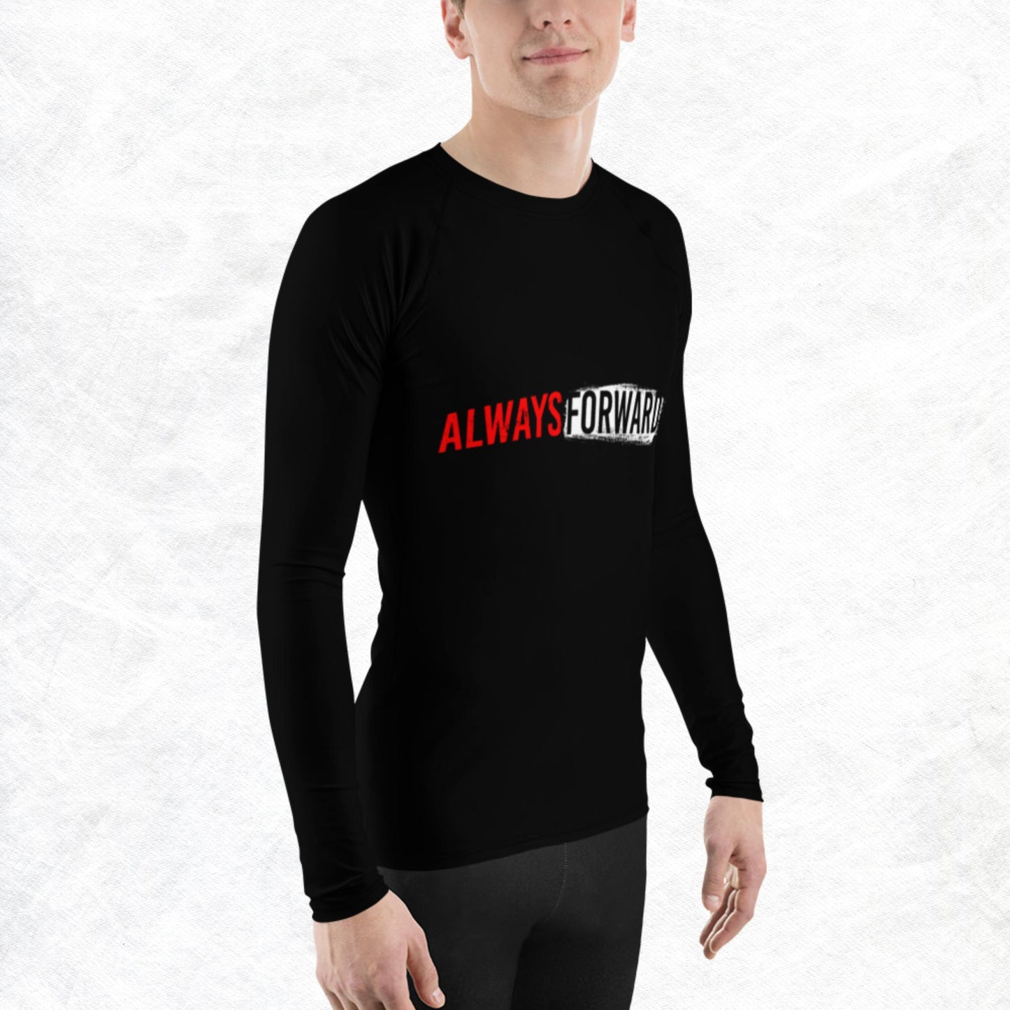 Men's BJJ Always Forward Rash Guard