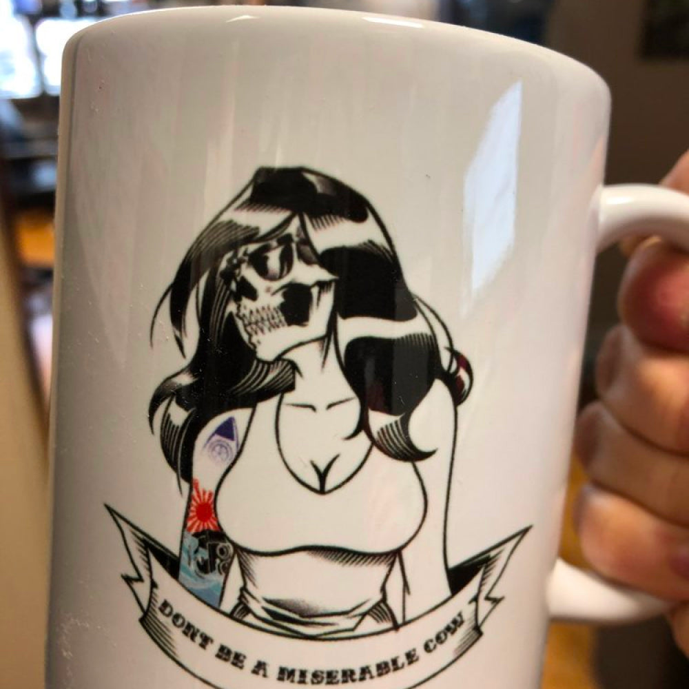 Don't Be A Miserable Cow 11 oz Babe Mug