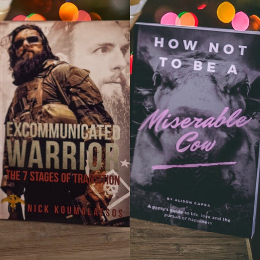 Excommunicated Warrior and How Not To Be A Miserable Cow Set