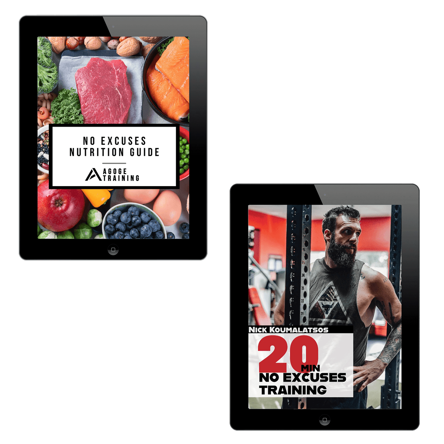 No Excuses 20-Min Training and No Excuses Nutrition Bundle