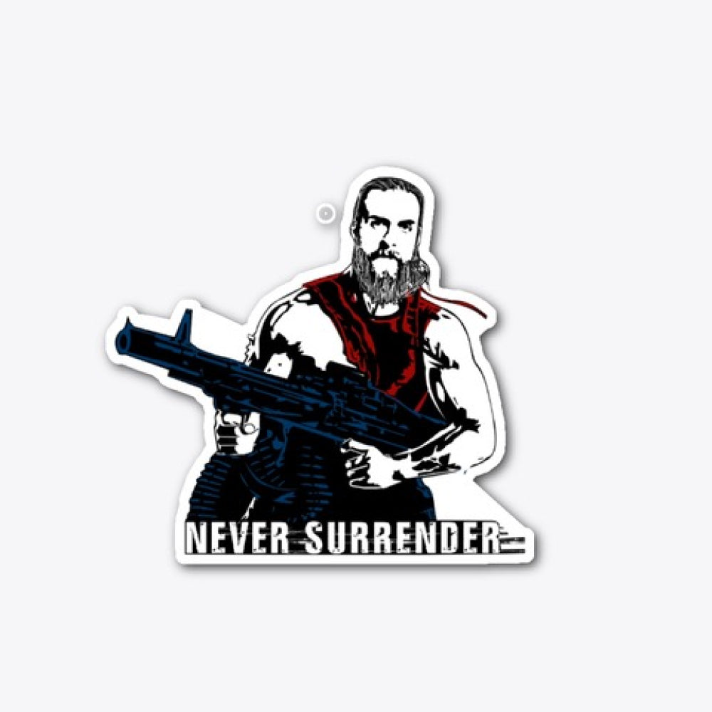 Never Surrender Sticker