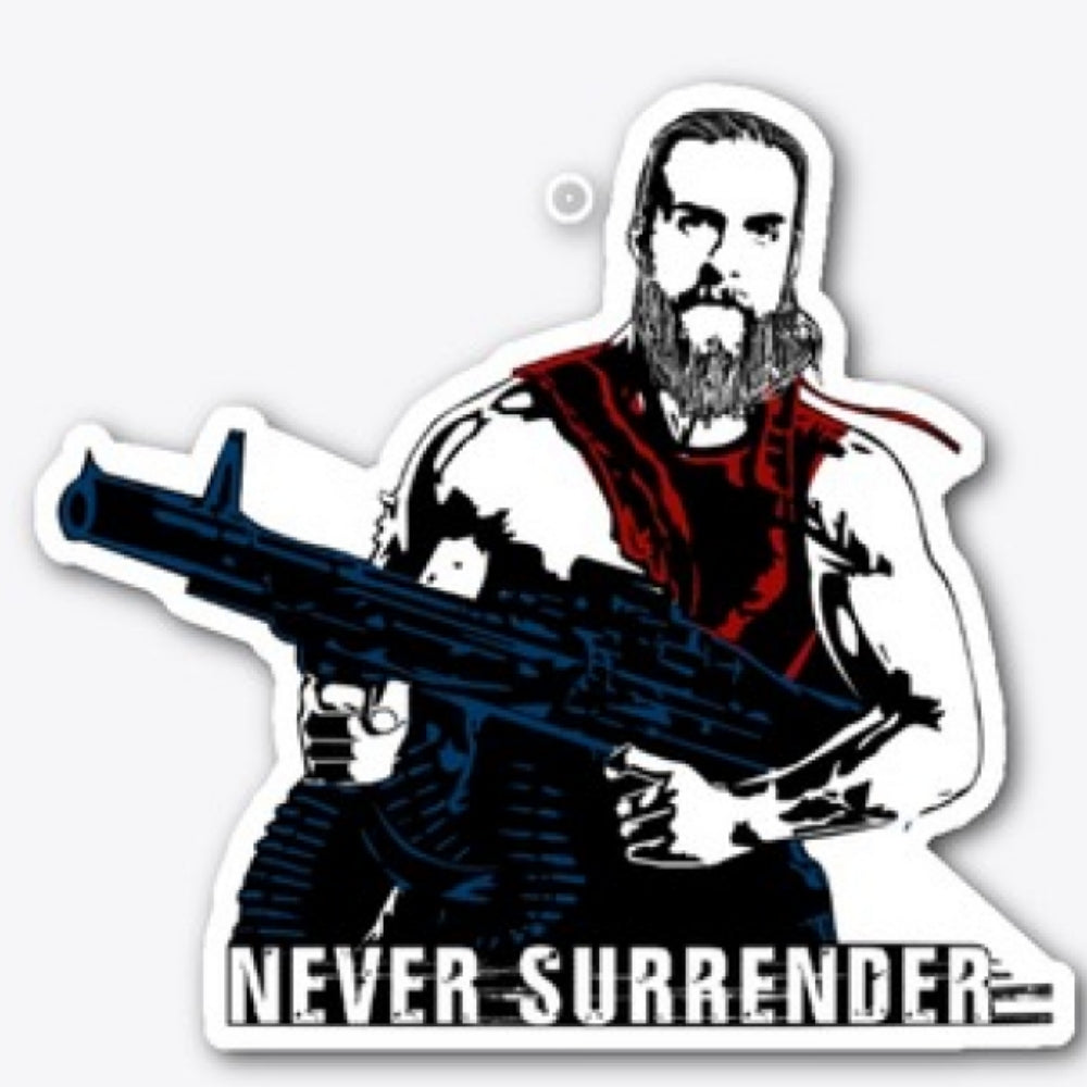 Never Surrender Sticker
